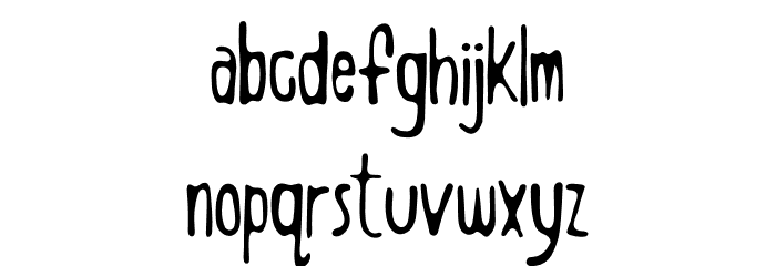 Boldenstein THIN Font LOWERCASE