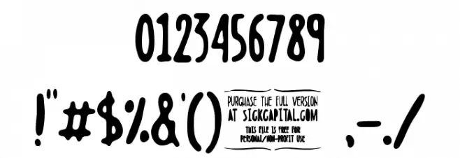 Boldenstein Font OTHER CHARS