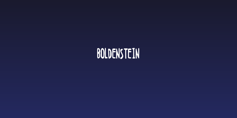 Boldenstein Social Header
