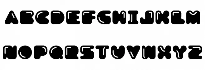 Boldest Free Шрифта ВЕРХНИЙ