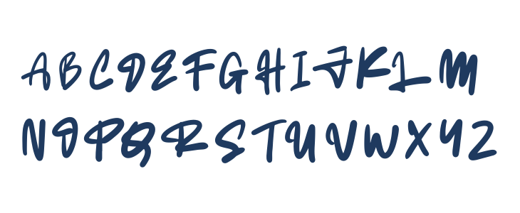 BoldestSignature Uppercase