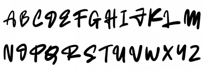 BoldestSignature Fonte MAIÚSCULAS