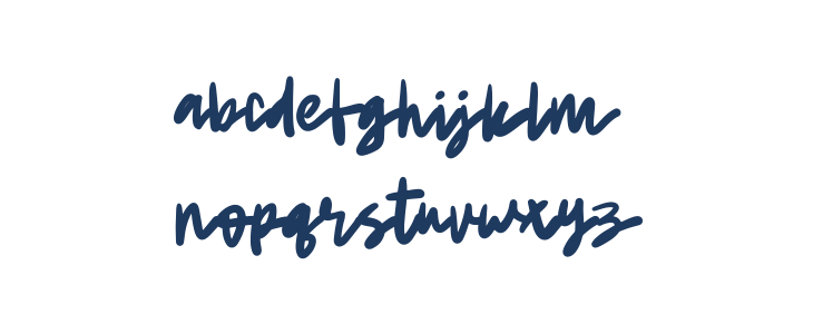 BoldestSignature Lowercase