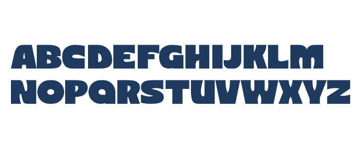 Boldeux Uppercase