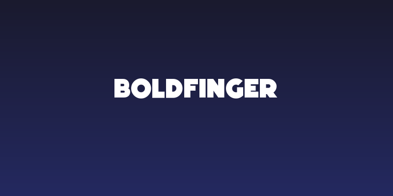Boldfinger Social Header