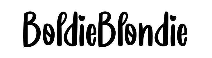 Boldie Blondie  لخطوط تنزيل