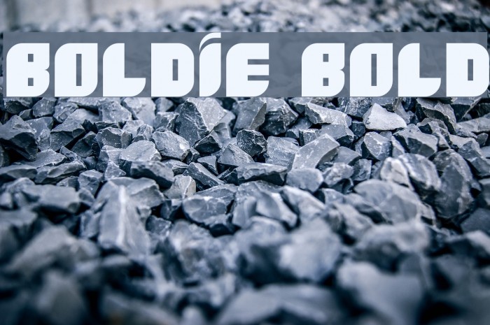 Boldie Bold Example 1