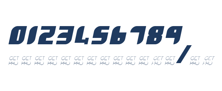 Boldie Italic Other Characters