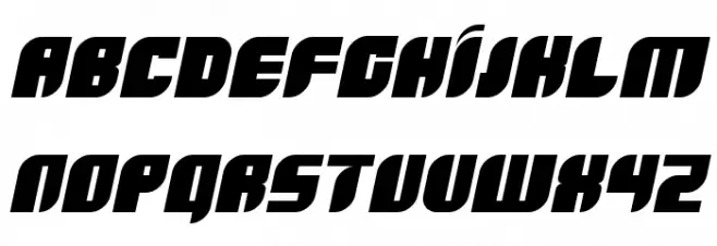 Boldie Italic Caratteri MINUSCOLO