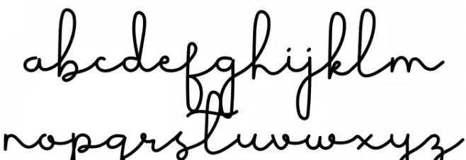 Boldie Love Blondie Caratteri MINUSCOLO