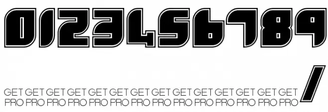 Boldie Outline Font Alte caractere