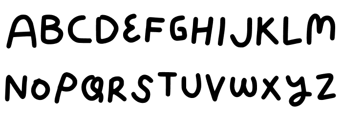 Boldie Regular Font UPPERCASE