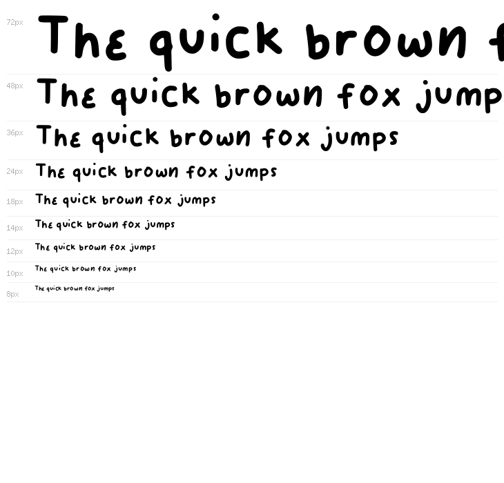 Boldie Regular Waterfall