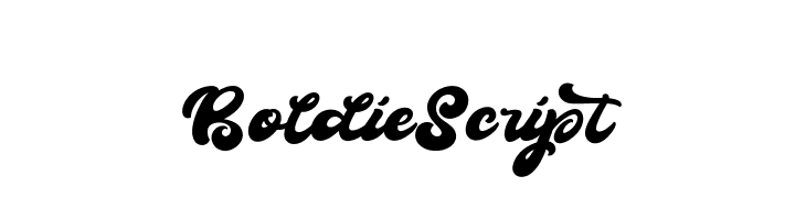 BoldieScript  Frei Schriftart Herunterladen