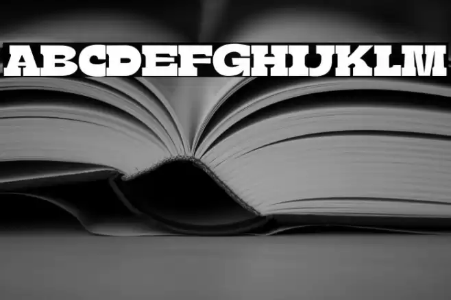 BoldieSlab-SemiCondensed Font examples