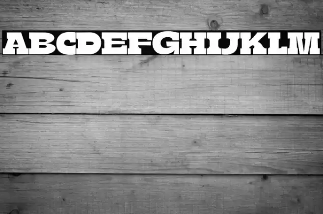 BoldieSlab-SemiCondensed Font examples