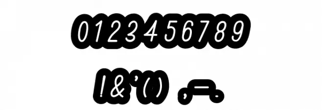 Boldieso Lehonu Font OTHER CHARS