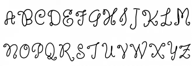 Boldilocks Schriftart Groß