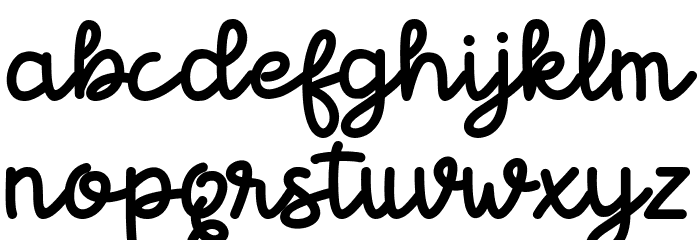 Boldins Font LOWERCASE
