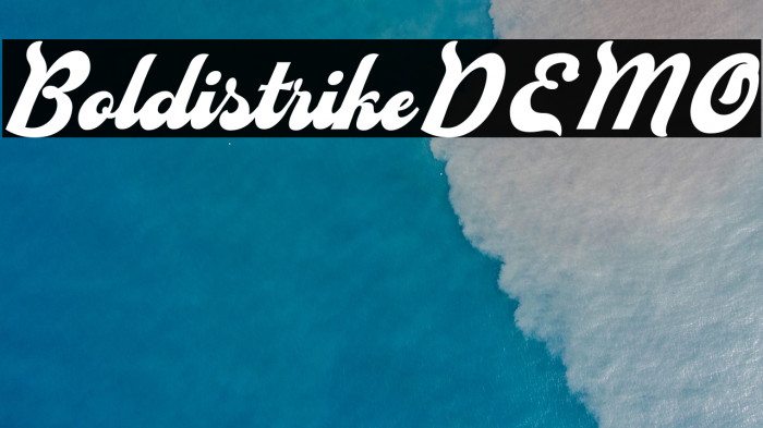 BoldistrikeDEMO Example 2