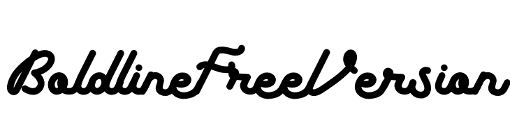 Boldline Free Version  Fuentes Gratis Descargar