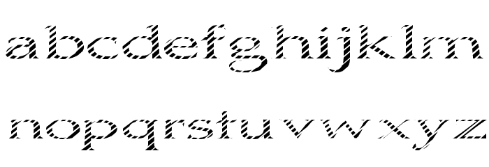 Boldly Go Font LOWERCASE