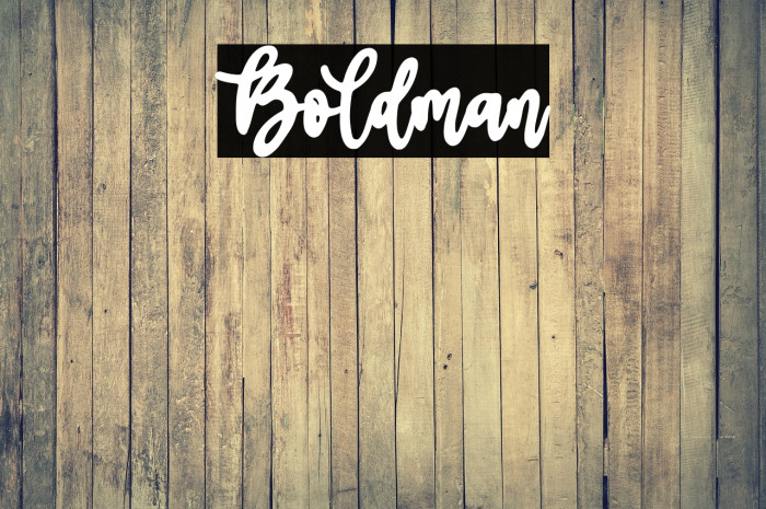 Boldman Example 2