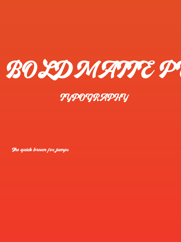 Boldmatte Personal Use Only Poster