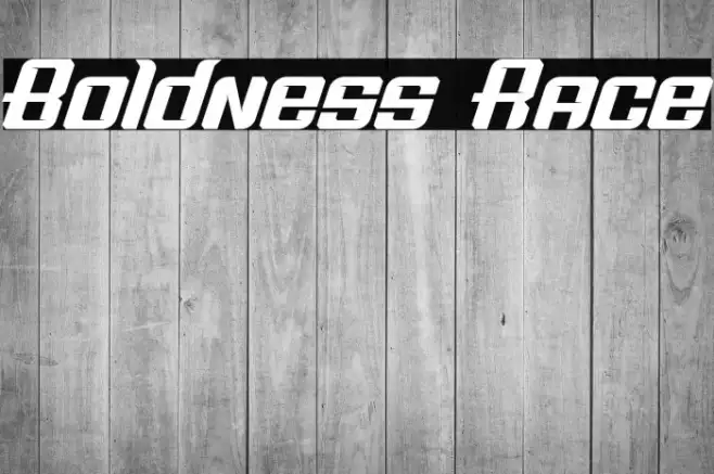 Boldness Race Example 1
