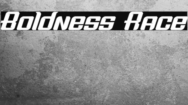 Boldness Race Example 2