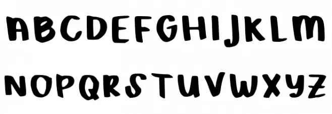 Boldness Regular Schriftart Groß