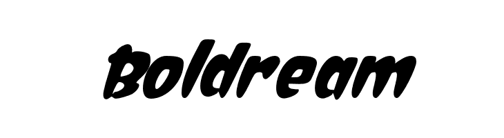 Boldream  les polices de caractères gratuit tlcharger