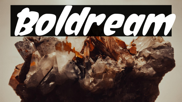 Boldream Example 1
