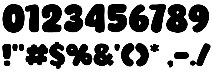 Boldreel Font Alte caractere