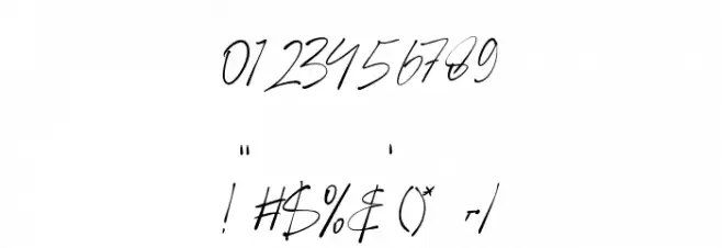 Boldris Font OTHER CHARS