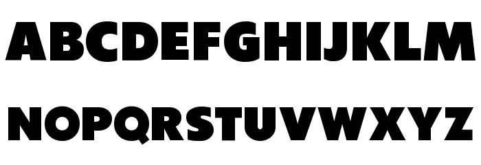 Boldstrom Font LOWERCASE
