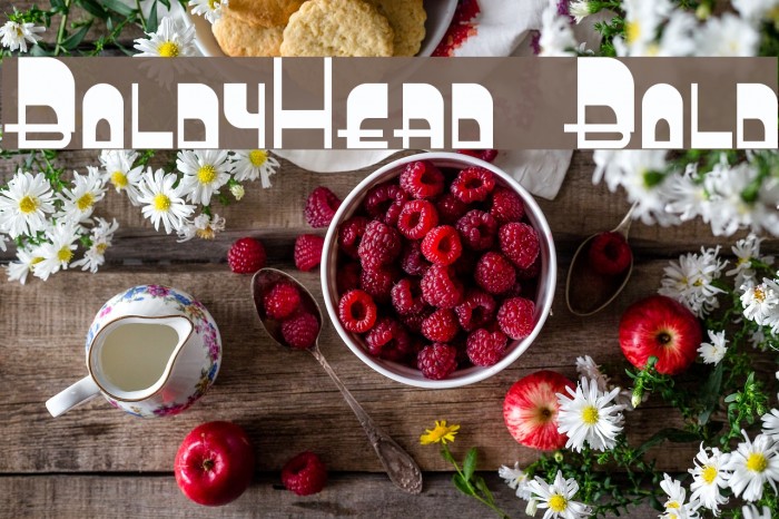 BoldyHead Bold Font examples