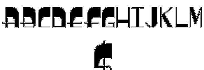 BoldyHeadCollege Font OTHER CHARS