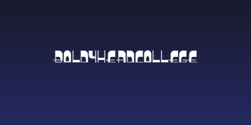 BoldyHeadCollege Social Header