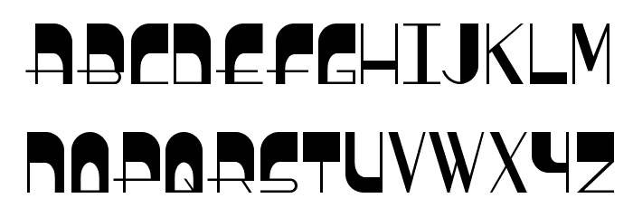 BoldyHead Schriftart Kleinbuchstaben