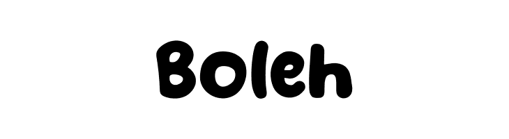 Boleh  नि: शुल्क फ़ॉन्ट्स डाउनलोड
