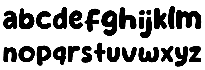 Boleh Font LOWERCASE