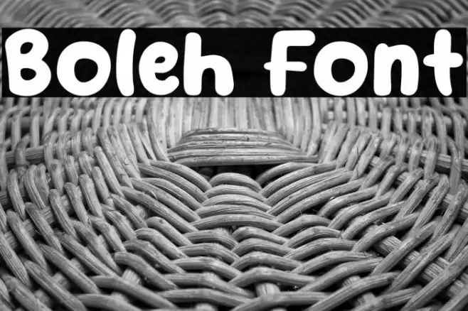 Boleh Font examples