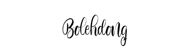 Bolehdong  नि: शुल्क फ़ॉन्ट्स डाउनलोड