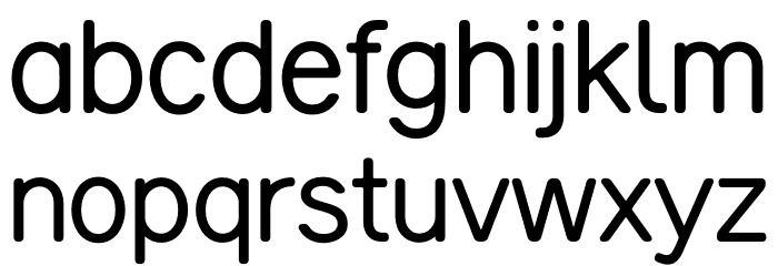 Boleon Font LOWERCASE