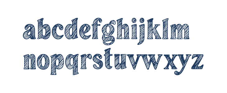 Bolgen Sketch Lowercase