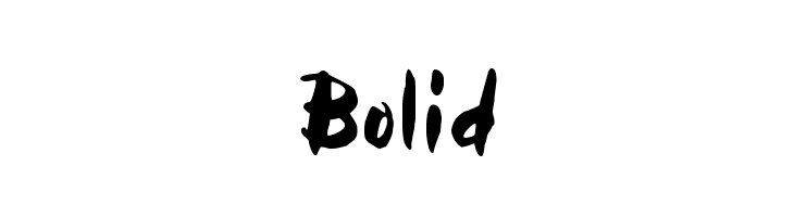 Bolid Font - FFonts.net