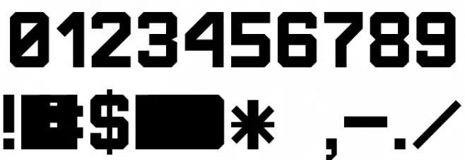 Bolivia No Problem Regular Font OTHER CHARS