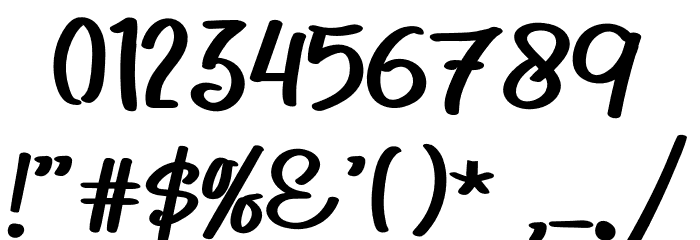 BollatalaRegular Font OTHER CHARS