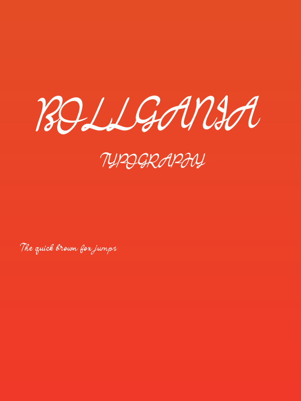 Bollgania Poster